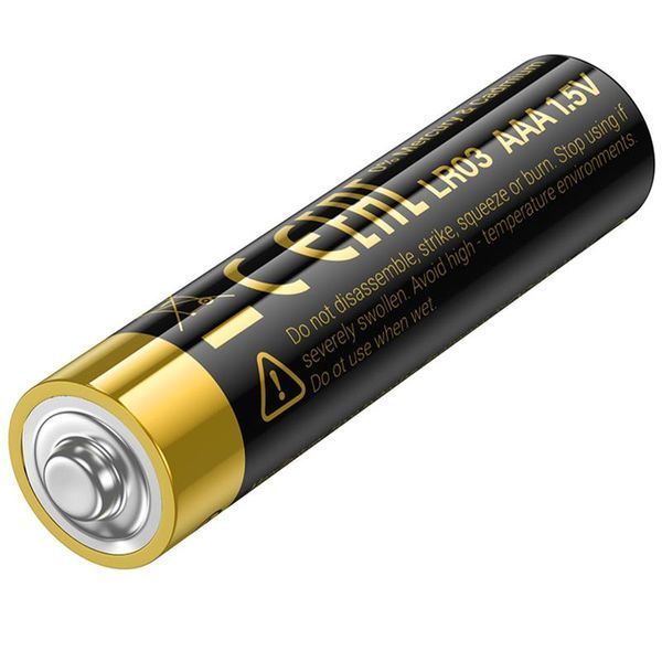 Батарейки Hoco JA2A AAA (LR03) Alkaline 2 pcs Black ILSO-00000084302-1 фото
