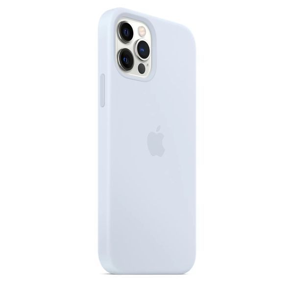 Силіконовий чохол для iPhone 12/12 Pro Mist Blue 208-00404 фото
