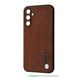 Чохол WAVE Leather Case Samsung Galaxy A24 4G Dark Brown 777-01204 фото