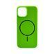 Чохол для смартфона Silicone Case Magnetic для Apple iPhone 14 Shiny Green 666-03818 фото