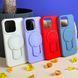 Чехол TPU Back Case Metal Stand with MagSafe для iPhone 15 White 214-02080 фото 5
