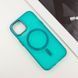 Чехол TPU+PC Lily with MagSafe для Apple iPhone 13 (6.1") Green 214-03627 фото 3